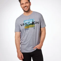 The Met Store Clothing*Van Gogh Wheat Field With Cypresses Unisex Tee