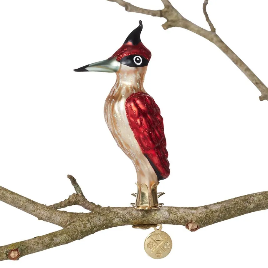The Met Store Ornaments*Woodpecker Glass Ornament